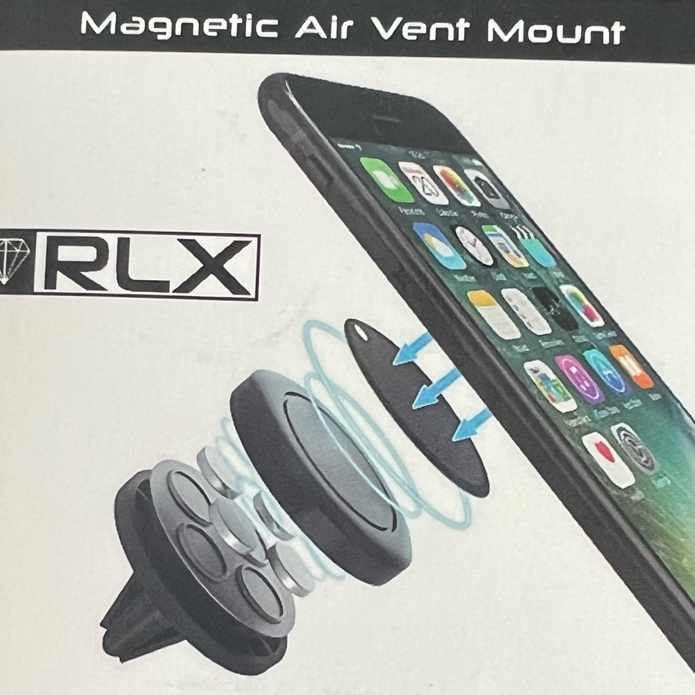 Magnetic air vent mount